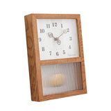 Maxbell Hanging Wall Clock Handcrafted Aesthetic Desk Clock for Bar Living Room Home