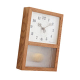 Maxbell Hanging Wall Clock Handcrafted Aesthetic Desk Clock for Bar Living Room Home