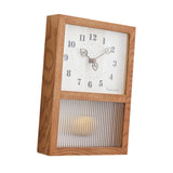 Maxbell Hanging Wall Clock Handcrafted Aesthetic Desk Clock for Bar Living Room Home