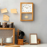 Maxbell Hanging Wall Clock Handcrafted Aesthetic Desk Clock for Bar Living Room Home