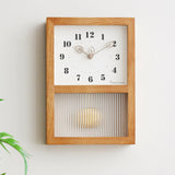 Maxbell Hanging Wall Clock Handcrafted Aesthetic Desk Clock for Bar Living Room Home