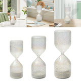Maxbell Hourglass Transparent Creative Sand Timer for Living Room Decoration 5mins