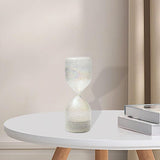 Maxbell Hourglass Transparent Creative Sand Timer for Living Room Decoration 5mins