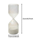 Maxbell Hourglass Transparent Creative Sand Timer for Living Room Decoration 30mins