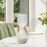 Maxbell Hourglass Transparent Creative Sand Timer for Living Room Decoration 30mins