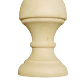 Maxbell 10x Wood Finials Unfinished Rustic DIY Craft for Indoor Use Bed Post Finials