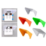 Maxbell Electrical Outlet Cover Sturdy for Switch Protector Yard Kitchen Restaurant White