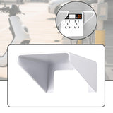 Maxbell Electrical Outlet Cover Sturdy for Switch Protector Yard Kitchen Restaurant White