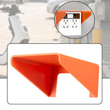 Maxbell Electrical Outlet Cover Sturdy for Switch Protector Yard Kitchen Restaurant Orange