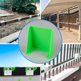 Maxbell Electrical Outlet Cover Sturdy for Switch Protector Yard Kitchen Restaurant Green