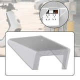 Maxbell Electrical Outlet Cover Sturdy for Switch Protector Yard Kitchen Restaurant Clear