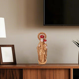 Maxbell Western Character Figurine Home Decor Ornament for Bedside Table Office Desk Gold