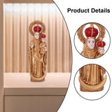 Maxbell Western Character Figurine Home Decor Ornament for Bedside Table Office Desk Gold