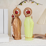 Maxbell Western Character Figurine Home Decor Ornament for Bedside Table Office Desk Luminous