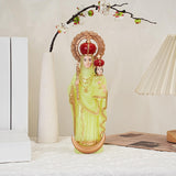 Maxbell Western Character Figurine Home Decor Ornament for Bedside Table Office Desk Luminous