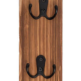 Maxbell Wall Mount Key Holder Farmhouse Hanger for Laundry Room Entryway Pet Leashes