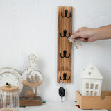 Maxbell Wall Mount Key Holder Farmhouse Hanger for Laundry Room Entryway Pet Leashes