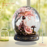 Maxbell 2D Acrylic Plate Home Decor Desktop Display for Indoor Outdoor Cabinet Party