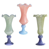 Maxbell Vase Decoration Gift Statue Retro Flower Pot for Indoor Tabletop Living Room Green