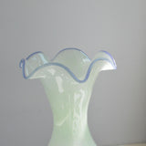 Maxbell Vase Decoration Gift Statue Retro Flower Pot for Indoor Tabletop Living Room Green