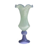 Maxbell Vase Decoration Gift Statue Retro Flower Pot for Indoor Tabletop Living Room Green