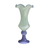 Maxbell Vase Decoration Gift Statue Retro Flower Pot for Indoor Tabletop Living Room Green