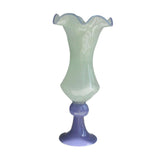 Maxbell Vase Decoration Gift Statue Retro Flower Pot for Indoor Tabletop Living Room Green