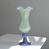 Maxbell Vase Decoration Gift Statue Retro Flower Pot for Indoor Tabletop Living Room Green