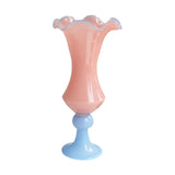 Maxbell Vase Decoration Gift Statue Retro Flower Pot for Indoor Tabletop Living Room Pink