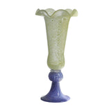 Maxbell Vase Decoration Gift Statue Retro Flower Pot for Indoor Tabletop Living Room Yellow