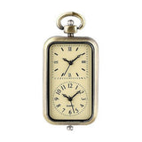 Maxbell Pocket Watch Antique Portable Sturdy Bronze Pendant for Birthday Boys Family