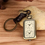 Maxbell Pocket Watch Antique Portable Sturdy Bronze Pendant for Birthday Boys Family