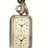 Maxbell Pocket Watch Antique Portable Sturdy Bronze Pendant for Birthday Boys Family
