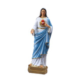 Maxbell Holy Mary Figurine Crafts Desktop Sculpture for Mantelpiece Study Room Shelf