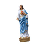 Maxbell Holy Mary Figurine Crafts Desktop Sculpture for Mantelpiece Study Room Shelf