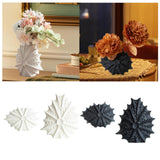 Maxbell Ceramic Vase Nordic Boho Aesthetic Home Decor for Mantel Mantle Dining Table S white