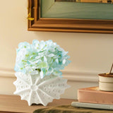 Maxbell Ceramic Vase Nordic Boho Aesthetic Home Decor for Mantel Mantle Dining Table S white