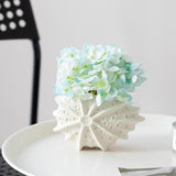 Maxbell Ceramic Vase Nordic Boho Aesthetic Home Decor for Mantel Mantle Dining Table S white
