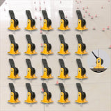 Maxbell 20Pcs Tile Leveling System Floor Wall Construction Tools for Floors Building yellow