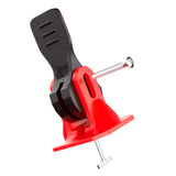 Maxbell 20Pcs Tile Leveling System Floor Wall Construction Tools for Floors Building red