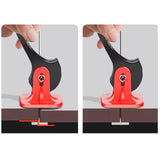 Maxbell 20Pcs Tile Leveling System Floor Wall Construction Tools for Floors Building red