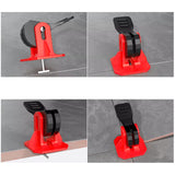 Maxbell 20Pcs Tile Leveling System Floor Wall Construction Tools for Floors Building red