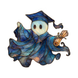 Maxbell Halloween Ghost Door Hanging Sign 2D Front Door Hanger for Window Desk Porch SCG4723