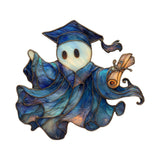 Maxbell Halloween Ghost Door Hanging Sign 2D Front Door Hanger for Window Desk Porch SCG4723