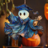Maxbell Halloween Ghost Door Hanging Sign 2D Front Door Hanger for Window Desk Porch SCG4723