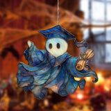 Maxbell Halloween Ghost Door Hanging Sign 2D Front Door Hanger for Window Desk Porch SCG4723