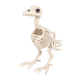 Maxbell Halloween Props Horror Statue Realistic Bird Skeleton for Party Yard Outdoor