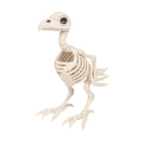 Maxbell Halloween Props Horror Statue Realistic Bird Skeleton for Party Yard Outdoor