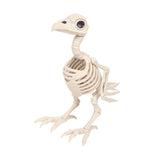 Maxbell Halloween Props Horror Statue Realistic Bird Skeleton for Party Yard Outdoor