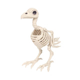 Maxbell Halloween Props Horror Statue Realistic Bird Skeleton for Party Yard Outdoor